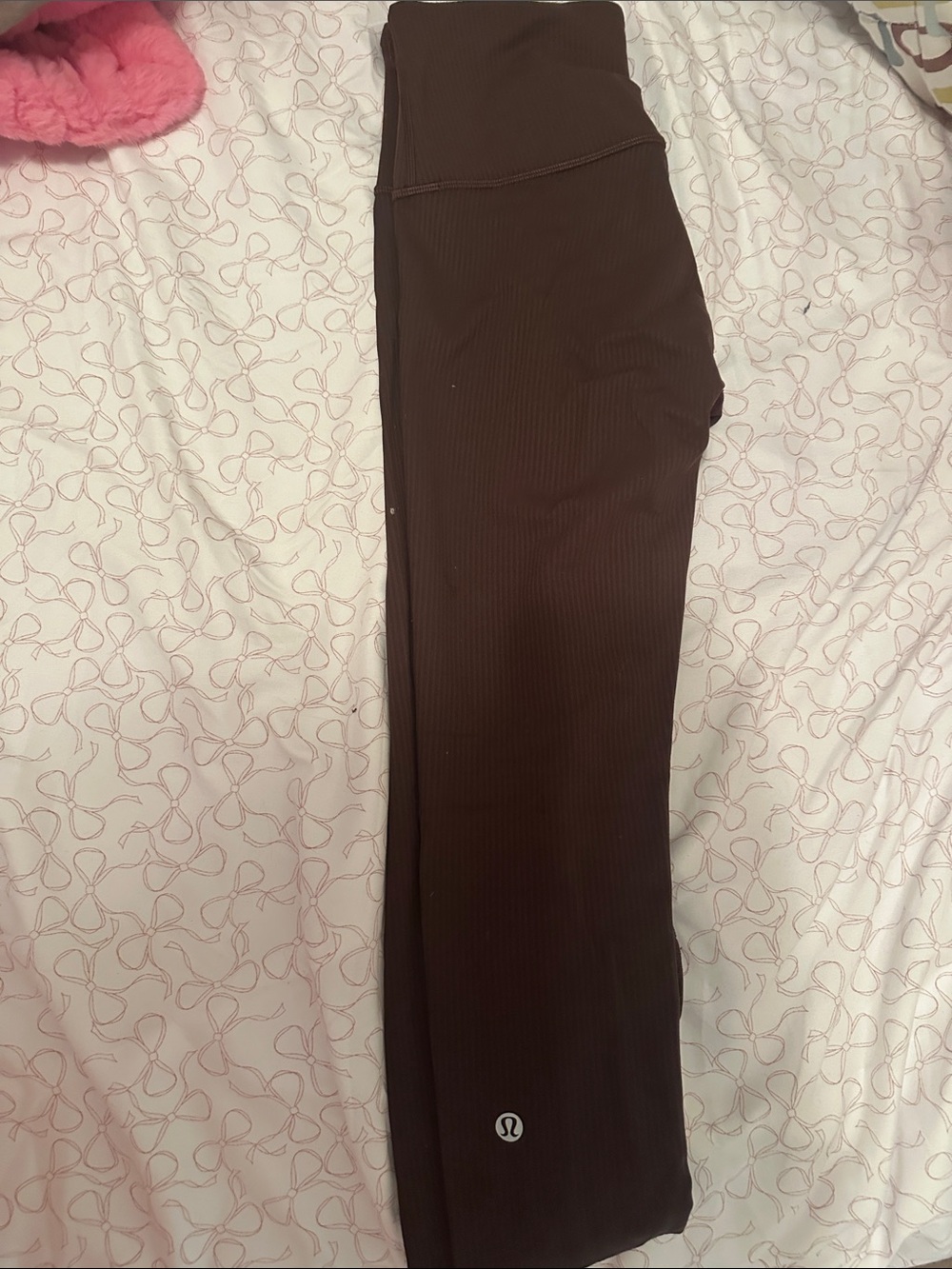 lululemon athletica Brown Ribbed leggings